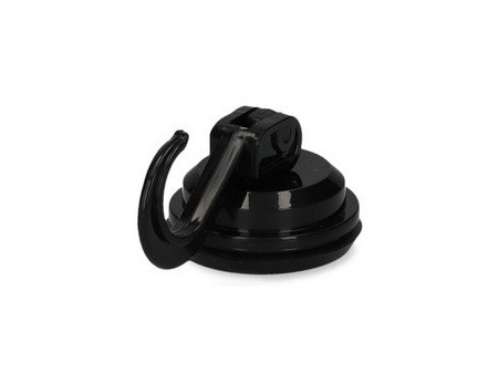 cartrend Crochet à ventouse, capacité de charge: 4 kg, noir