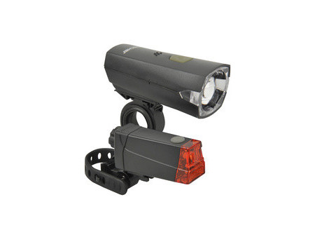 FISCHER Kit d'éclairage LED pour vélo 20 Lux