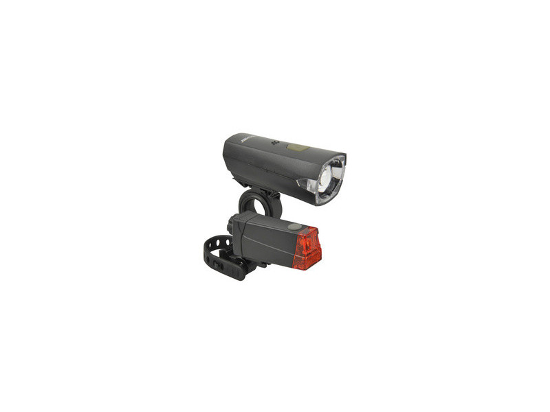 FISCHER Kit d'éclairage LED pour vélo 20 Lux