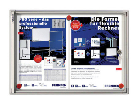 FRANKEN Vitrine d'affichage X-tra!Line, 1x format A4,