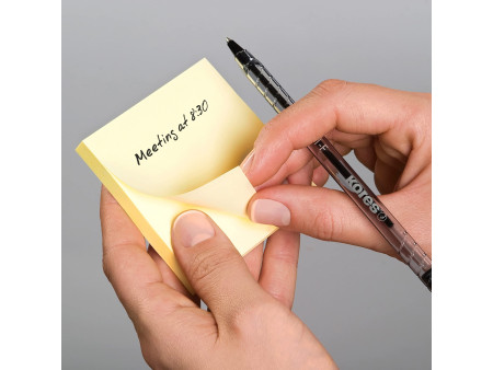 Kores Bloc de notes repositionnables'notes', 75 x 75 mm, uni