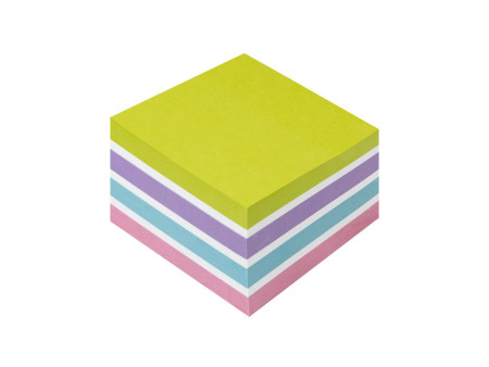 Kores Bloc-note adhésif Recycling 'Recycled Pastel Notes'