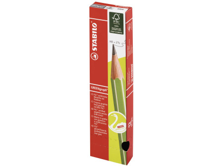 STABILO Crayon graphite GREENgraph, hexagonal, dureté: HB