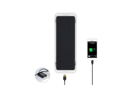 IWH Chargeur de batterie solaire pour voiture 12 V / 5 watts