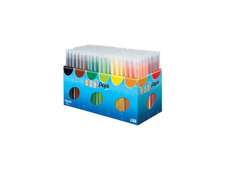Maped Feutres dessin COLOR'PEPS Long Life, présentoir de 144