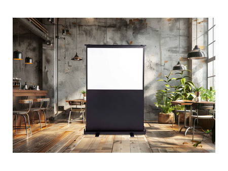 magnetoplan Écran Pull-Up, (L)2.000 x (H)1.500 mm, 4:3
