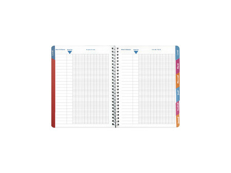 EXACOMPTA Cahier de textes Lovely, assorti