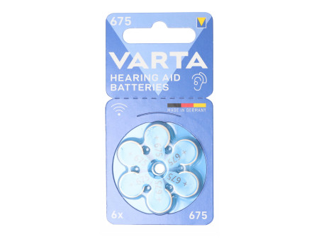 VARTA Pile bouton pour appareil auditif 'Hearing Aid
