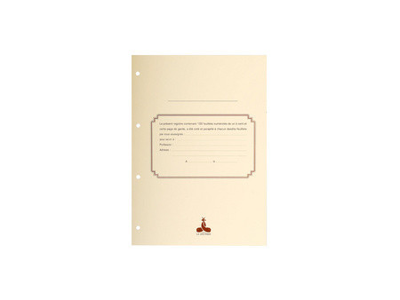 LE DAUPHIN Recharge pour classeur juridique, 297 x 210 mm