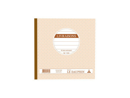 LE DAUPHIN Manifold 'Livraisons', 210 x 210 mm, dupli