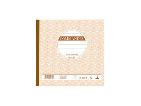 LE DAUPHIN Manifold 'Commandes', 210 x 148 mm, dupli
