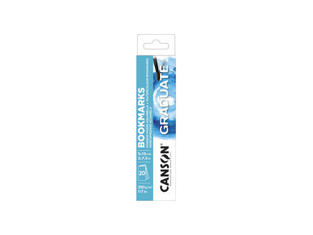 CANSON Marque-pages GRADUATE AQUARELLE, 50 x 190 mm