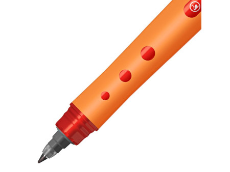 STABILO Stylo roller worker fine, étui de 4