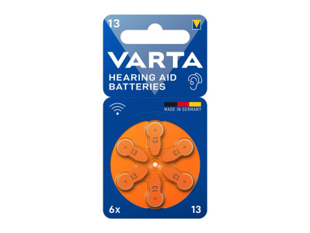 VARTA Pile bouton pour appareil auditif 'Hearing Aid