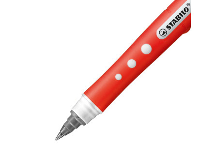 STABILO Stylo roller worker colorful, rouge