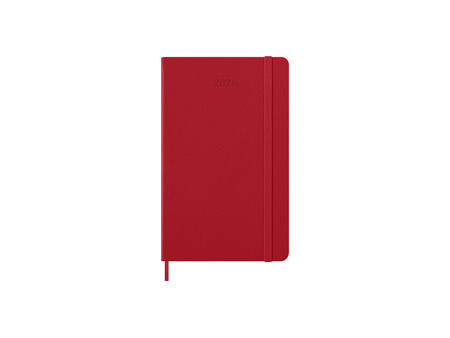 MOLESKINE Agenda 2026, semainier, L/A5, rigide, vert