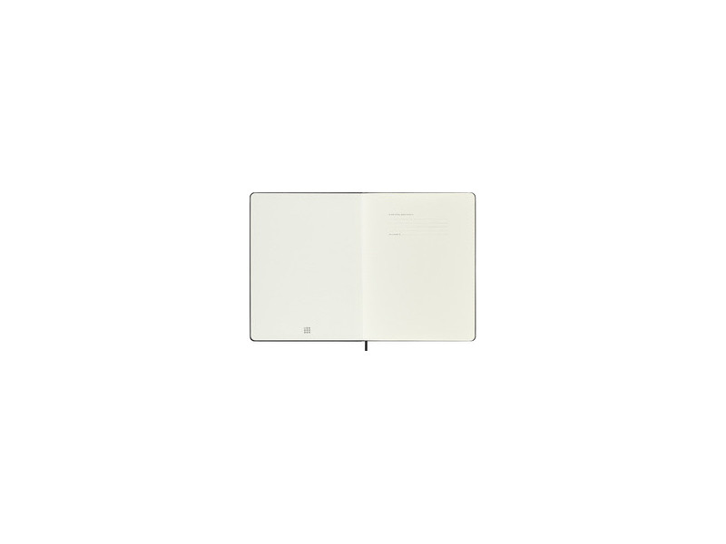 MOLESKINE Agenda Pro 2026, L/A5, couverture rigide, noir