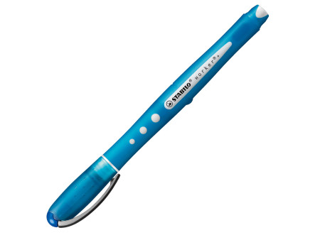 STABILO Stylo roller worker colorful, bleu