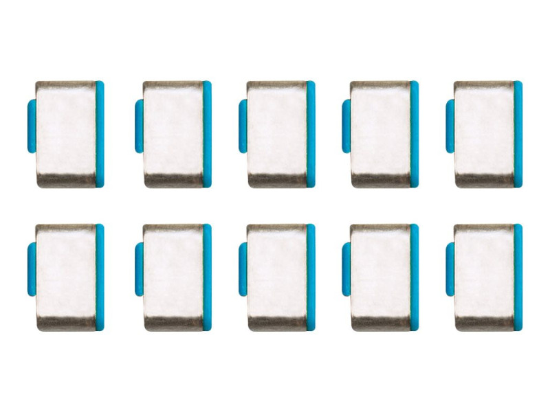 LINDY USB C Port Blockers 10 Pack blue