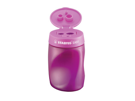 STABILO Taille-crayon à réservoir EASYsharpener, rose