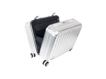 pavo Trolley pour déplacements d'affaires, aluminium, argent