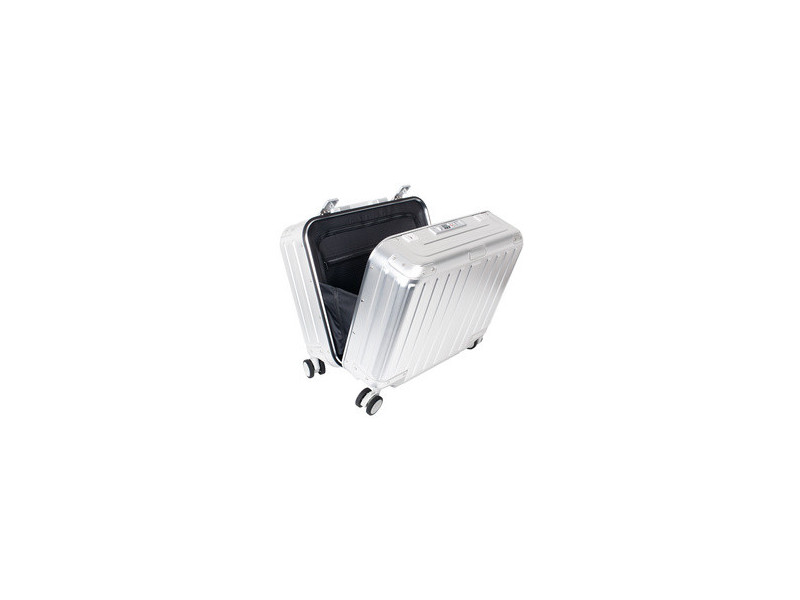 pavo Trolley pour déplacements d'affaires, aluminium, argent