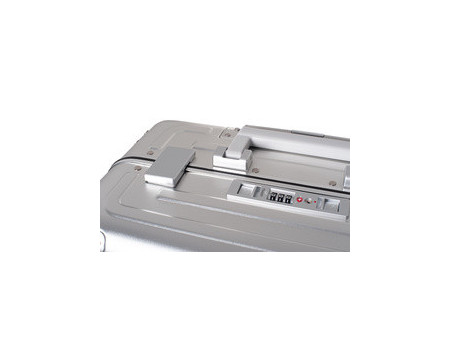 pavo Trolley pour déplacements d'affaires, aluminium, argent