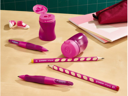 STABILO Taille-crayon à réservoir EASYsharpener, rose