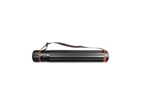kangaro Tube à dessin, PP, diamètre: 105 mm, noir