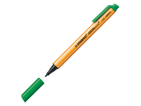 STABILO Feutre GREENpoint, largeur du tracé: 0,8 mm, vert
