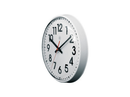 NEXTIME Horloge murale à quartz NXT, diamètre: 260 mm, noir