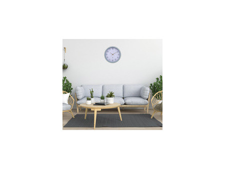 NEXTIME Horloge à quartz NXT ECO, diamètre: 300 mm, beige