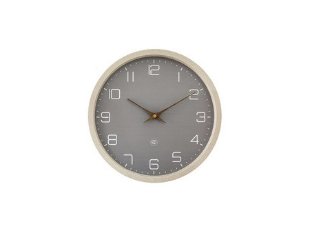 NEXTIME Horloge à quartz NXT ECO, diamètre: 300 mm, noir