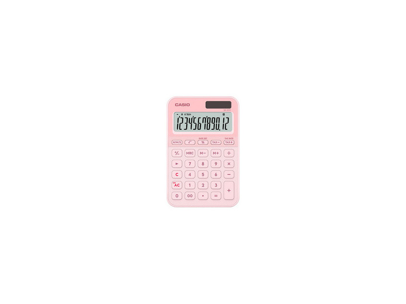 CASIO Calculatrice de bureau MS-20YC-LP, rose