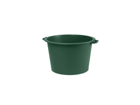 EDA Baquet universel, rond, 110 litres, plastique, vert