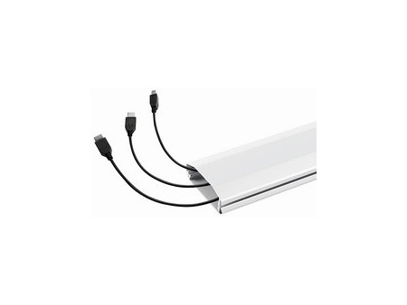 LogiLink Goulotte à câbles avec capot fermable par clic