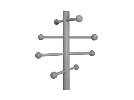 MAUL Portemanteau MAULsaphir Lite, hauteur: 1.710 mm, gris