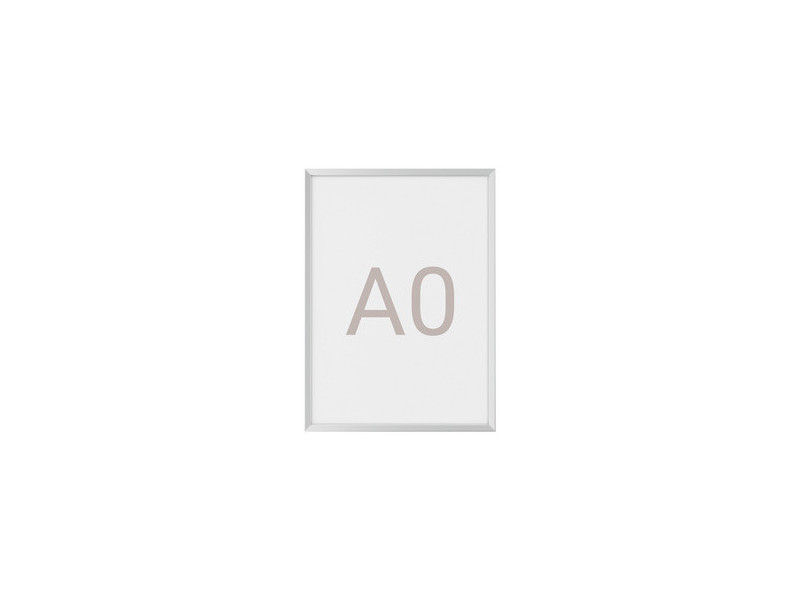 MAUL Cadre porte-affiche MAULsolid, 820 x 1.170 mm, argent