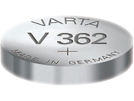 VARTA Pile oxyde argent pour montres, V362 (SR58), 1,55 V