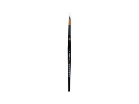kangaro Pinceau 340, rond, no. 24, laqué noir