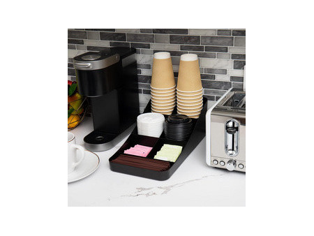 deflecto Organiseur thé & café, 7 compartiments