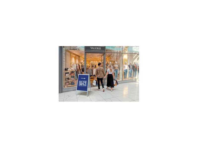 FRANKEN Porte-affiche PRO Security, A1, verrouillable
