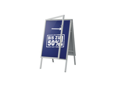 FRANKEN Porte-affiche PRO Security, A1, verrouillable