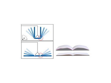 Oxford Cahier piqûre 'Openflex', 240 x 320 mm, seyès