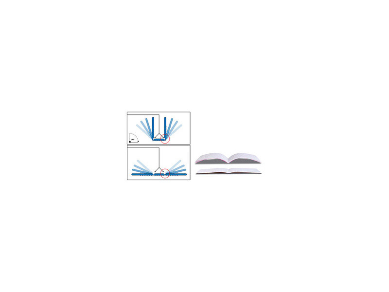 Oxford Cahier piqûre 'Openflex', 240 x 320 mm, seyès