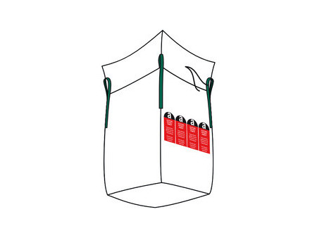 dm-folien Big Bag pour désamiantage, 900 x 900 mm