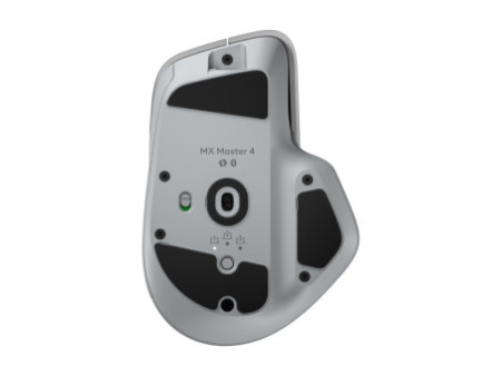 LOGI MX Master 4 Mouse Pale Grey