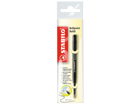 STABILO Recharge pour stylo à bille, noir