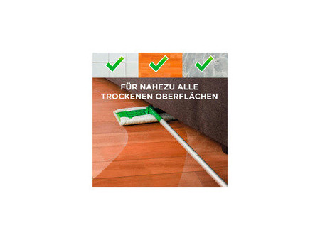 Swiffer Serpillère sèche, pack de recharge de 18