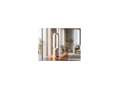 Hansa Ventilateur de table AM-016, (H)580 mm, blanc/argent